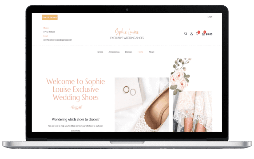Luxury Wedding Shoes: eCommerce & SEO